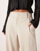 JDY Petite JDY Petite wide leg tailored pants in stone-Neutral - 3