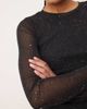 JDY Tall JDY Tall all over glitter mini dress in black - 4