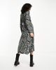 JDY Tall JDY Tall belted midi shirt dress In abstract animal print-Multi - 2