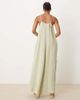 JDY Tall JDY Tall cheesecloth maxi dress in sage green - 2