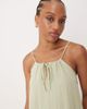 JDY Tall JDY Tall cheesecloth maxi dress in sage green - 3