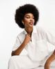 JDY Tall JDY Tall cheesecloth shirt in white - part of a set - 2