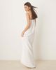 JDY Tall JDY Tall cheesecloth sleeveless maxi dress in white - 4