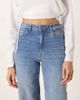 JDY Tall JDY Tall Felina high waist wide leg jeans in medium blue denim - 4