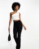 JDY Tall JDY Tall high rise flared pants in black - 1