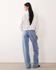 JDY Tall JDY Tall Katie low waist straight leg jeans in light blue - 2