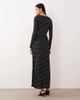 JDY Tall JDY Tall maxi dress in black polka dots - 3