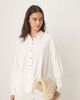 JDY Tall JDY Tall relaxed linen mix shirt in white - part of a set - 1
