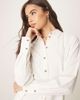 JDY Tall JDY Tall relaxed linen mix shirt in white - part of a set - 2