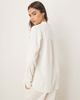 JDY Tall JDY Tall relaxed linen mix shirt in white - part of a set - 4