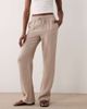 JDY Tall JDY Tall wide leg cheesecloth pants in beige-Neutral - 2