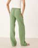 JDY Tall JDY Tall wide leg cheesecloth pants in green - 4