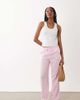 JDY Tall JDY Tall wide leg cheesecloth pants in pink - 1