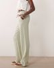 JDY Tall JDY Tall wide leg cheesecloth pants in sage green - 2