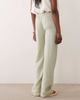 JDY Tall JDY Tall wide leg cheesecloth pants in sage green - 3