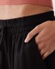 JDY Tall JDY Tall wide leg linen mix pants in black - 3