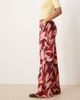 JDY Tall JDY Tall wide leg pants in abstract print-pink - 3