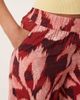 JDY Tall JDY Tall wide leg pants in abstract print-pink - 4