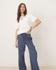 JDY Tall JDY Tall wide leg pants in blue stripes - 1