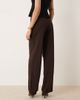 JDY Tall JDY Tall wide leg pants in chocolate brown - 3
