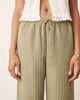 JDY Tall JDY Tall wide leg pants in green stripes - 3
