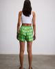Je Te Veux Je Te Veux Jett Polka Dot Elastic Wasited Shorts With Bow Details - 3