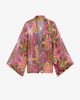 Je Te Veux Je Te Veux Psychedelic Printed Blushwave Short Caftan - 5
