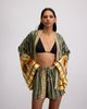 Je Te Veux Je Te Veux Sun Printed Desert Echo Drawstring Shorts - 2
