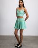Je Te Veux Je Te Veux Sweetheart Gingham Crop Bustier Top With Lace Trim - 3