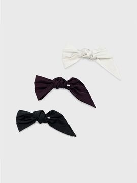 Jean Paul Clarisse Asymmetric Ribbon Hair Pin