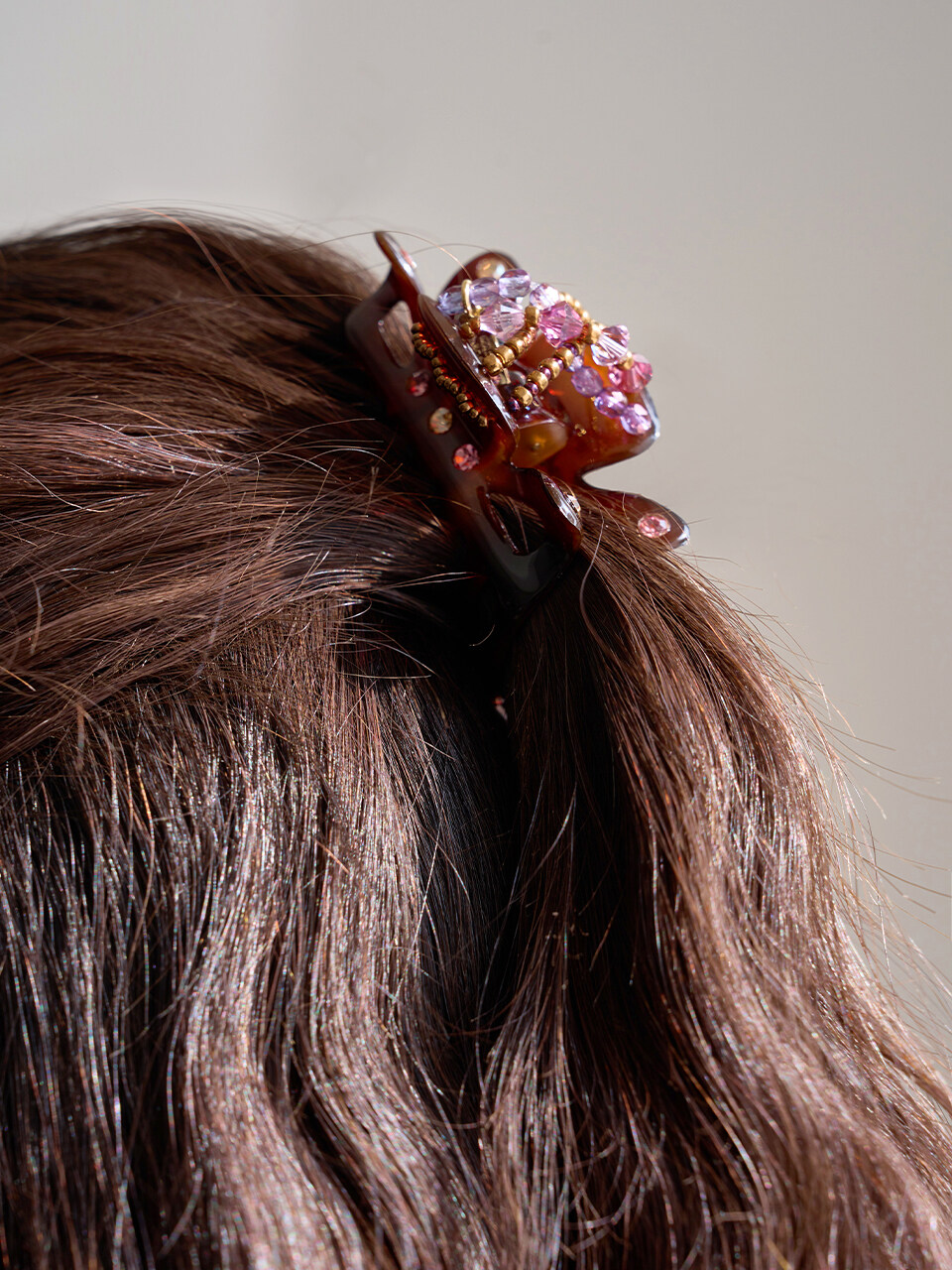 Jean Paul Clarisse Beads Crystal Medium Hairpin LFSA0126