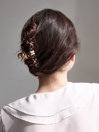 Jean Paul Clarisse Beads French Hair Claw LFSA0203
