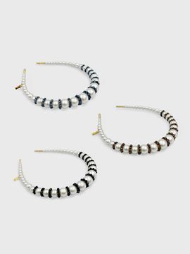 Jean Paul Clarisse Beads Pearl Headband