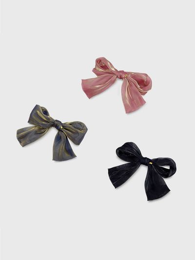 Jean Paul Clarisse Big Glow Ribbon Hair Clip