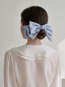 Jean Paul Clarisse Big Pastel Color Ribbon Hairpin