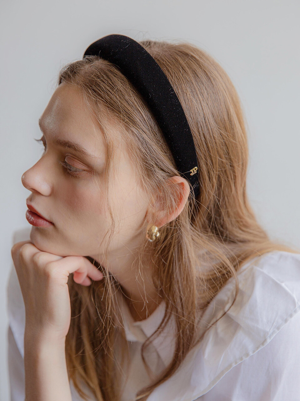 Jean Paul Clarisse Classic Velvet Hairband