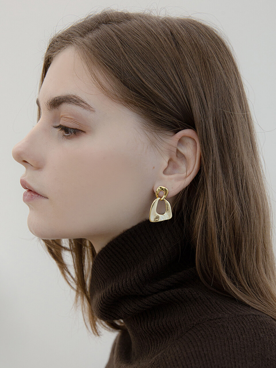 Jean Paul Clarisse Crush Link Earrings 024E