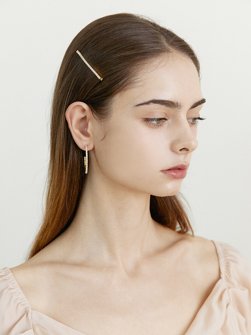 Jean Paul Clarisse Cubic Small Bobby Pin
