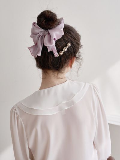 Jean Paul Clarisse Florence Ribbon Scrunchie