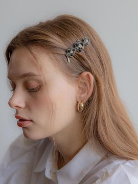 Jean Paul Clarisse Flower Beaded Crystal Handmade Hair Pin (LFSL0285)