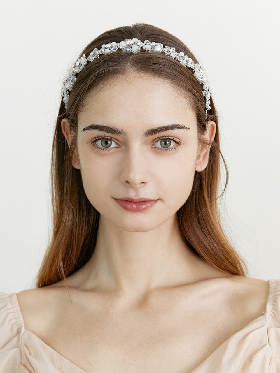 Jean Paul Clarisse Flower Beads Hairband LFHB0679