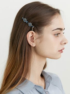 Jean Paul Clarisse Flower Swarovski Hair Pin