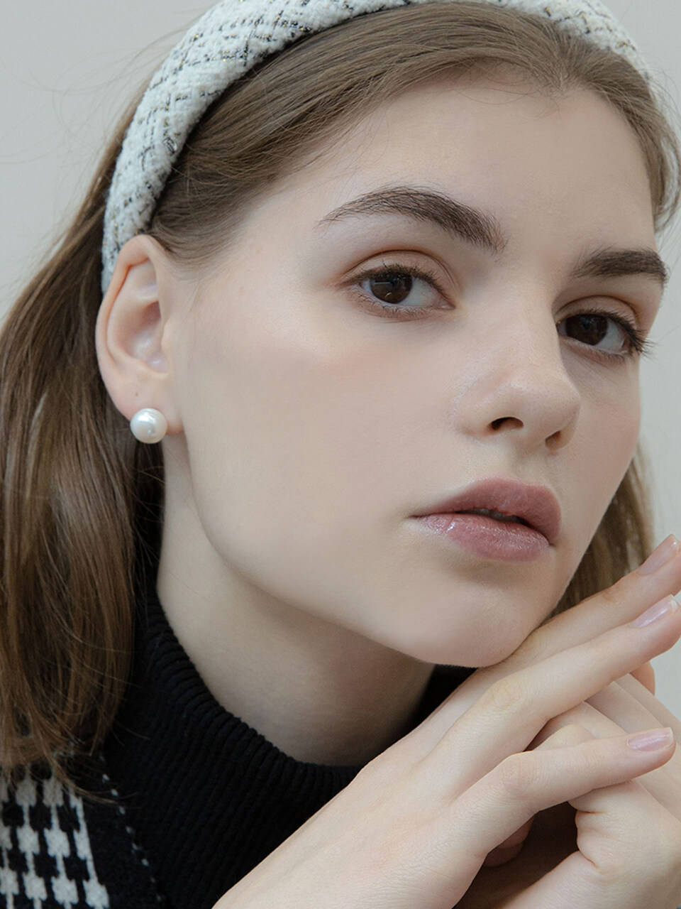 Jean Paul Clarisse Freshwater Pearl Earrings 027E