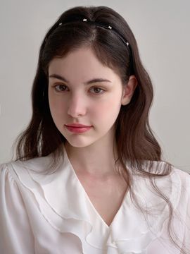 Jean Paul Clarisse Mini Crystal Point Hairband
