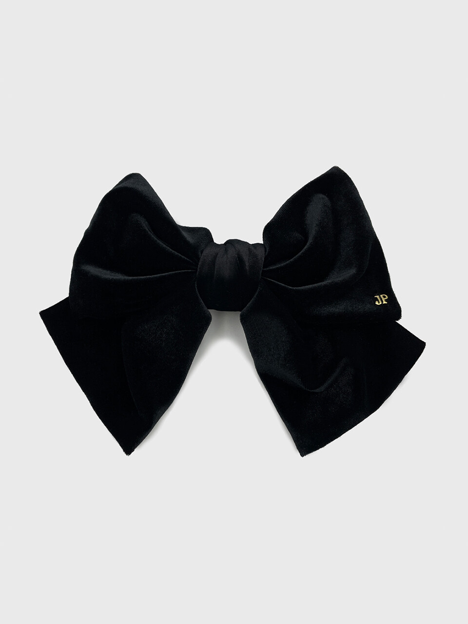 Jean Paul Clarisse Natural Velvet Ribbon Hairpin