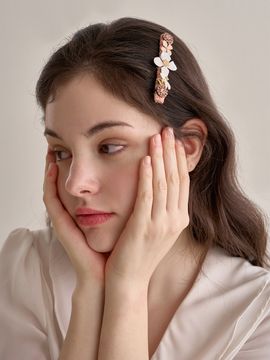 Jean Paul Clarisse Pink Honeybee Hairpin