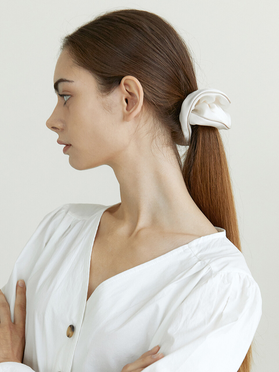 Jean Paul Clarisse Piping Scrunchie 003S