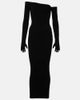 Jean Paul Gaultier Jean Paul Gaultier Asymmetric maxi dress with gloves - 1