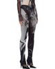 Jean Paul Gaultier Jean Paul Gaultier Black & Gray 'The Smoking Women' Leggings - 2