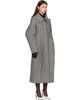 Jean Paul Gaultier Jean Paul Gaultier Black & White ' The Pleated' Coat - 2